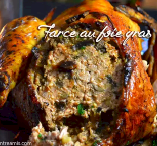 Farce fine foie gras chataignes